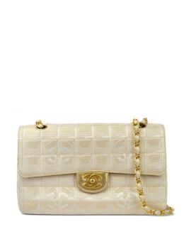 CHANEL Pre-Owned: Бежевая сумка 