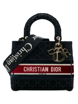 Christian Dior Pre-Owned: Голубая сумка 