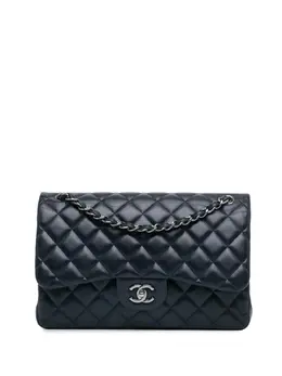 CHANEL Pre-Owned: Голубая сумка 