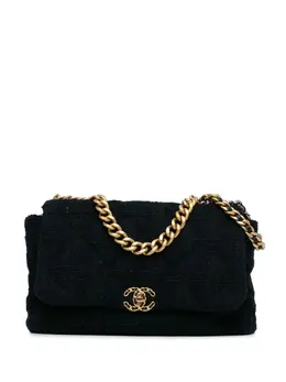 CHANEL Pre-Owned: Голубая сумка 