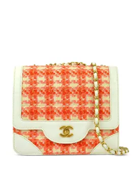 CHANEL Pre-Owned: Оранжевая сумка 