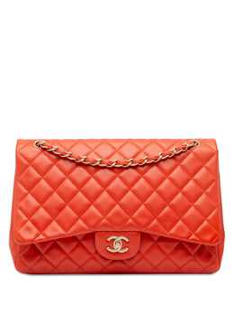 CHANEL Pre-Owned: Оранжевая сумка 