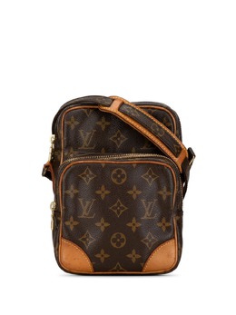 Louis Vuitton Pre-Owned: Коричневая сумка через плечо 