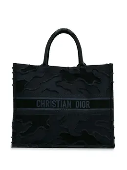 Christian Dior Pre-Owned: Голубая сумка-шоппер 