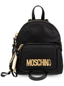 Moschino: Чёрный рюкзак 