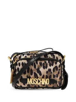 Moschino: Сумка с принтом 