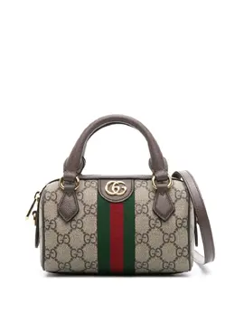 Gucci: Бежевая сумка  Ophidia GG