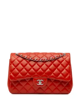 CHANEL Pre-Owned: Оранжевая сумка 