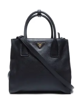 Prada Pre-Owned: Чёрная сумка-шоппер 