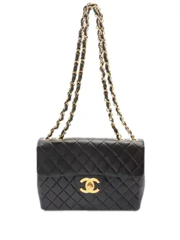 CHANEL Pre-Owned: Чёрная сумка 