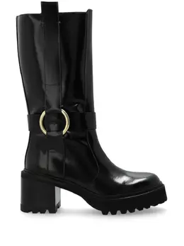 See by Chloé: Чёрные ботинки 