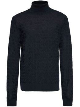 Emporio Armani: Жаккардовый свитер 