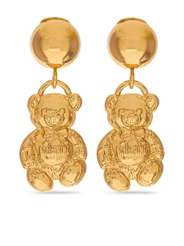 Moschino: Серьги  Teddy Bear