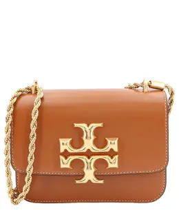 Tory Burch: Коричневая сумка  Eleanor