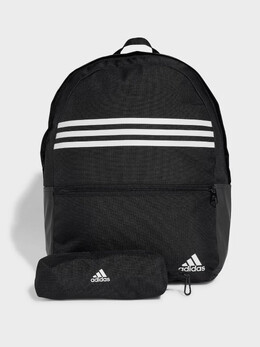 adidas: Чёрный рюкзак  Essentials