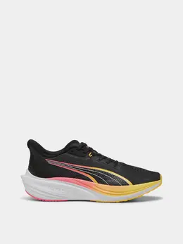 PUMA: Чёрные кроссовки 