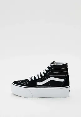 Vans: Чёрные кеды 