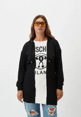 Moschino: Чёрная толстовка 