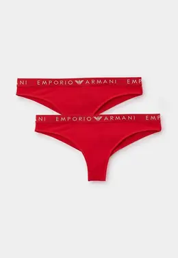 Emporio Armani: Красные трусы 