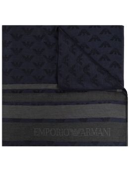 Emporio Armani: Шарф в полоску 