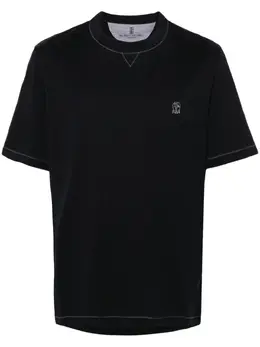 Brunello Cucinelli: Чёрная футболка 
