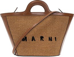 Marni: Коричневая сумка 