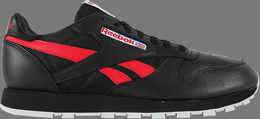 Reebok: Чёрные кроссовки  Classic Leather