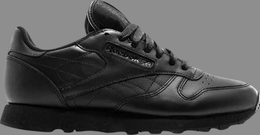 Reebok: Чёрные кроссовки  Classic Leather