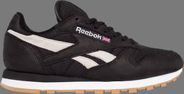 Reebok: Чёрные кроссовки  Classic Leather