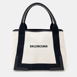 Balenciaga: Чёрная сумка-шоппер 