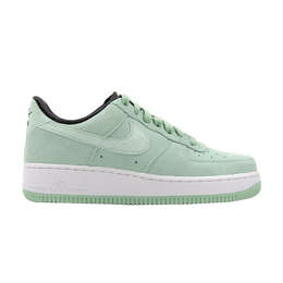 Nike: Зелёные кроссовки  Air Force 1