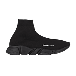 Balenciaga: Чёрные кроссовки  Speed Trainer