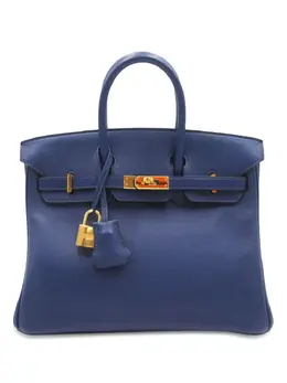 Hermès Pre-Owned: Голубая сумка 