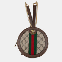 Gucci: Бежевый рюкзак  Ophidia