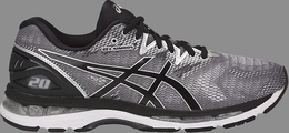 Asics: Серебристые кроссовки  Gel-Nimbus 20