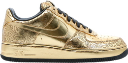 Nike: Золотые кроссовки  Air Force 1 Low