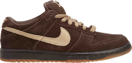 Nike: Коричневые кроссовки  Dunk Low Pro SB