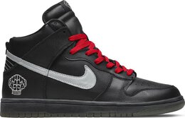 Nike: Чёрные кроссовки  Dunk High