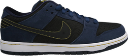 Nike: Чёрные кроссовки  Dunk Low Pro SB