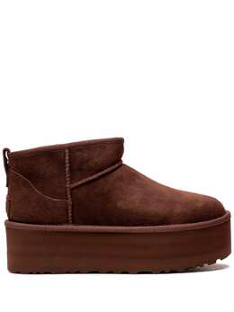 UGG: Коричневые ботинки  Ultra Mini