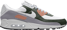 Nike: Серые кроссовки  Air Max 90