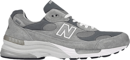 New Balance: Серые кроссовки  992