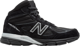 New Balance: Чёрные кроссовки 