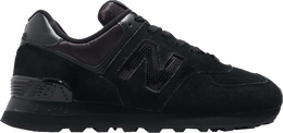 New Balance: Чёрные кроссовки  574