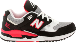 New Balance: Чёрные кроссовки  530