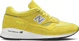 New Balance: Жёлтые кроссовки  1500