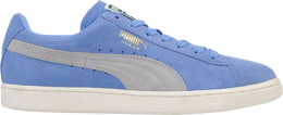 PUMA: Голубые кроссовки  Suede Classic