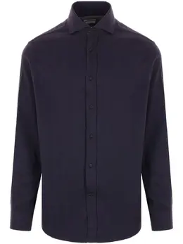 Brunello Cucinelli: Синяя рубашка 