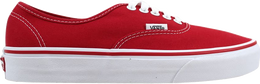 Vans: Красные кеды  Authentic