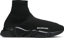 Balenciaga: Чёрные кроссовки  Speed Trainer